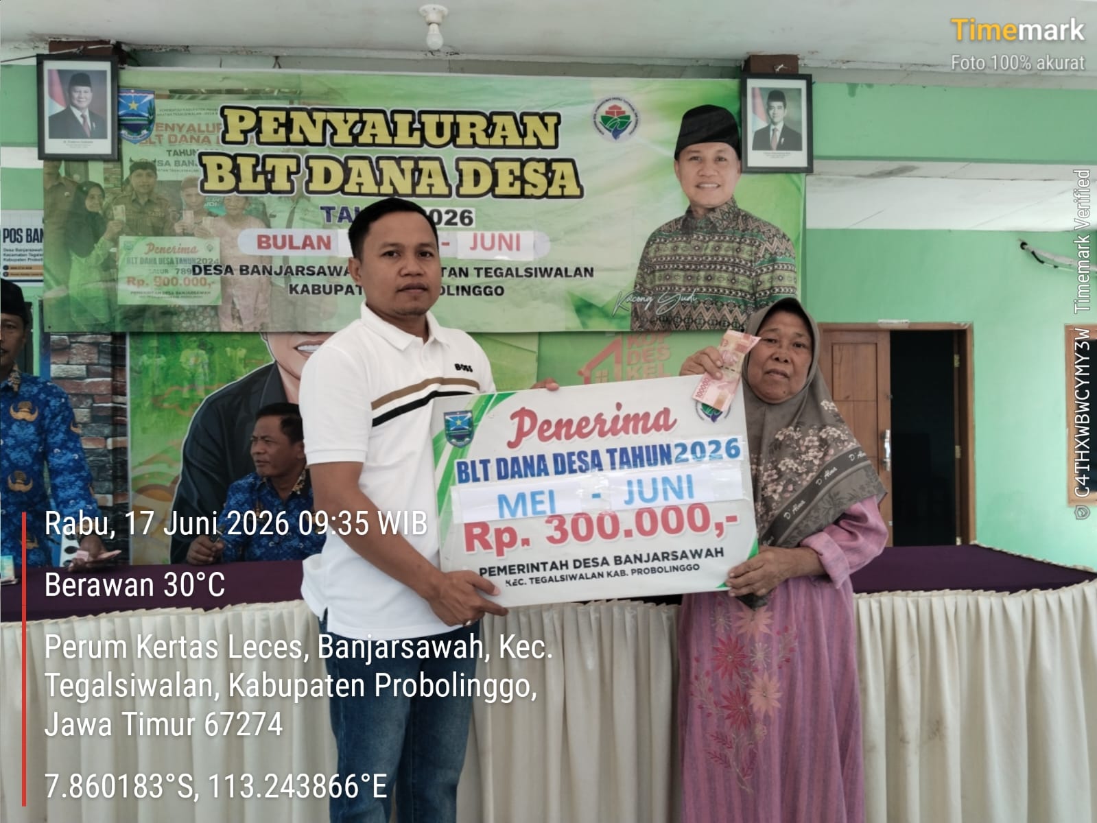 Penyaluran BLT