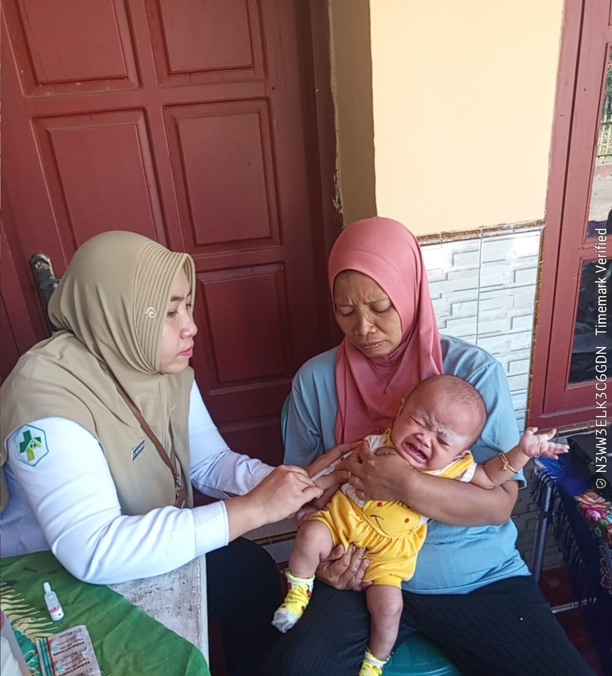 Momen Sehat Bersama di Posyandu Desa Banjarsawah